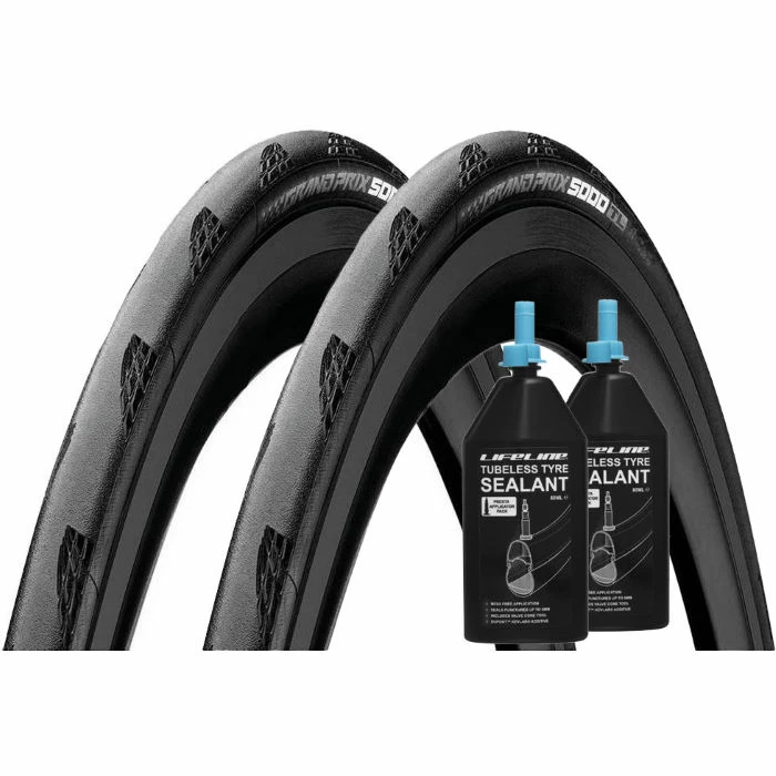 Continental Grand Prix 5000 Tubeless Tyres And Sealant 28c 3 Continental Grand Prix 5000 Tubeless Tyres And Sealant 28c