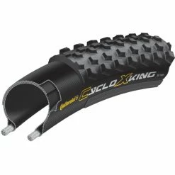 Continental Cyclo X King RaceSport Foldbart CX-dæk -Maxxis Butik Continental Cyclo X King RaceSport Folding CX Tyre Cyclocross Tyres Black Black 100451 1