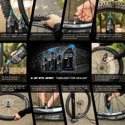 Continental Grand Prix 5000 Tubeless Tyres And Sealant 28c 16 Continental Grand Prix 5000 Tubeless Tyres And Sealant 28c -Maxxis Butik LifeLine Tubeless Tyre Sealant Tyre Spares Black 2018 LLTTS80ML 3