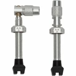 Nukeproof Universal Presta Tubeless Valves - Pair 42 Nukeproof Universal Presta Tubeless Valves - Pair -Maxxis Butik Nukeproof Universal Presta Tubeless Valves Pair Tyre Spares Silver FTWG18A 45LNF12R4POLSIL 0