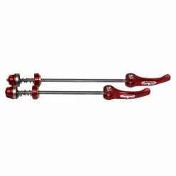 Hope Steel Rod Road Quick Release Aksel (sæt) 11 Hope Steel Rod Road Quick Release Aksel (sæt) -Maxxis Butik Hope Steel Rod Road Quick Release Skewer Set Quick Release Skewers Red QRRSRP