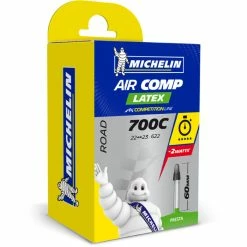 Michelin Air Comp Road Cykelslange (latex) -Maxxis Butik Michelin AirComp Latex 60mm