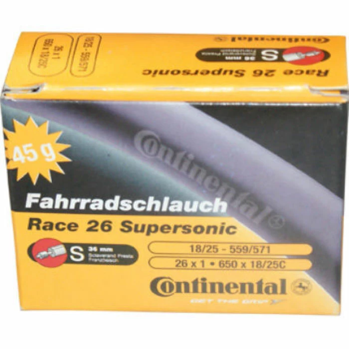 Continental Supersonic Slange (racercykeldæk) 4 Continental Supersonic Slange (racercykeldæk) - Billede 2